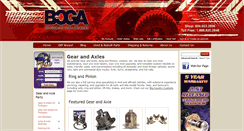 Desktop Screenshot of gearandaxles.com